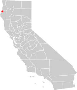 Blank California Map with O33 Highlighted.svg