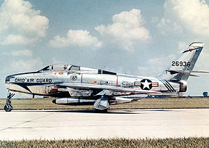 F-84F ВВС Национальной гвардии Огайо