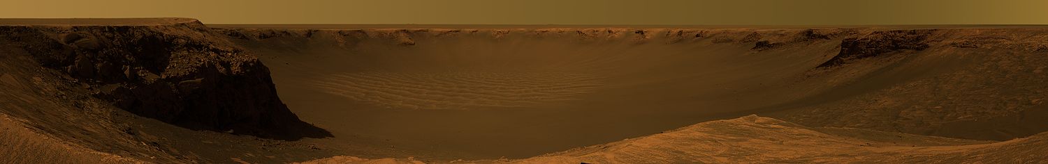 Панорама кратера Виктория